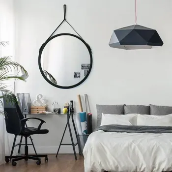 LUSTRO NA SKÓRZANYM PASKU SCANDI BELT