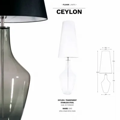 LAMPA CEYLON PODŁOGOWA - cena telefoniczna - foto 2