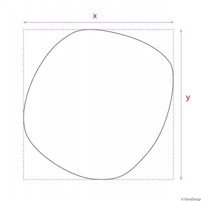 LUSTRO ROCO WIDE LED – NIEREGULARNE - foto 3